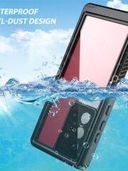 REDPEPPER FS Series for Samsung Galaxy S22 Ultra IP68 Waterproof Case Full Protection Clear Phone Cover by The Case Factory