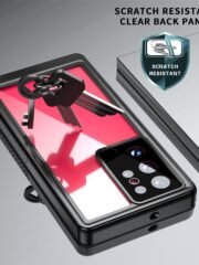 REDPEPPER FS Series for Samsung Galaxy S22 Ultra IP68 Waterproof Case Full Protection Clear Phone Cover by The Case Factory