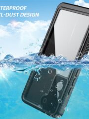 REDPEPPER FS Series For Samsung Galaxy S22+ IP68 Waterproof Case Shockproof Clear Phone Cover by The Case Factory