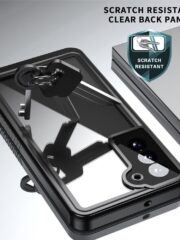 REDPEPPER FS Series For Samsung Galaxy S22+ IP68 Waterproof Case Shockproof Clear Phone Cover by The Case Factory