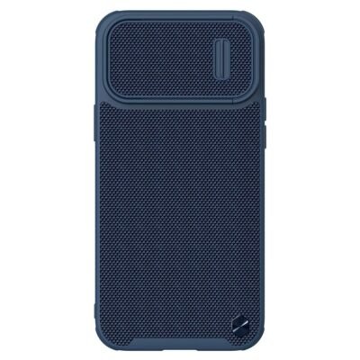 NILLKIN for iPhone 13 Pro Max Case Nylon Fiber Textured Phone Cover with Slide Camera Cover by The Case Factory