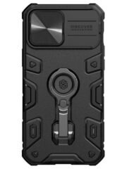 NILLKIN CamShield Armor Pro Case for iPhone 13 Pro Max Hybrid Kickstand Cover | Compatible with MagSafe Black by The Case Factory