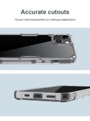 NILLKIN Nature Pro Series Clear Case for iPhone 14 / iPhone 13 Anti-drop Protection Phone Cover by The Case Factory
