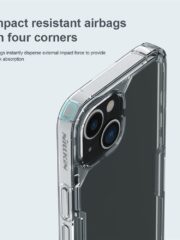 NILLKIN Nature Pro Series Clear Case for iPhone 14 / iPhone 13 Anti-drop Protection Phone Cover by The Case Factory