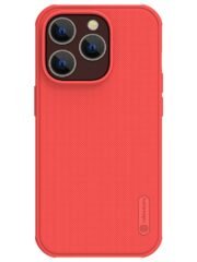 NILLKIN Super Frosted Shield Pro Case for iPhone 14 Pro Matte Protective Phone Cover Red iPhone 14 Pro by The Case Factory