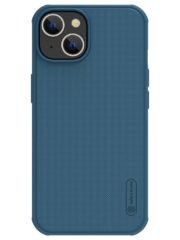 NILLKIN Super Frosted Shield Pro for iPhone 14 Plus Case Anti-fingerprint Matte Protective Phone Cover Blue iPhone 14 Plus by The Case Factory