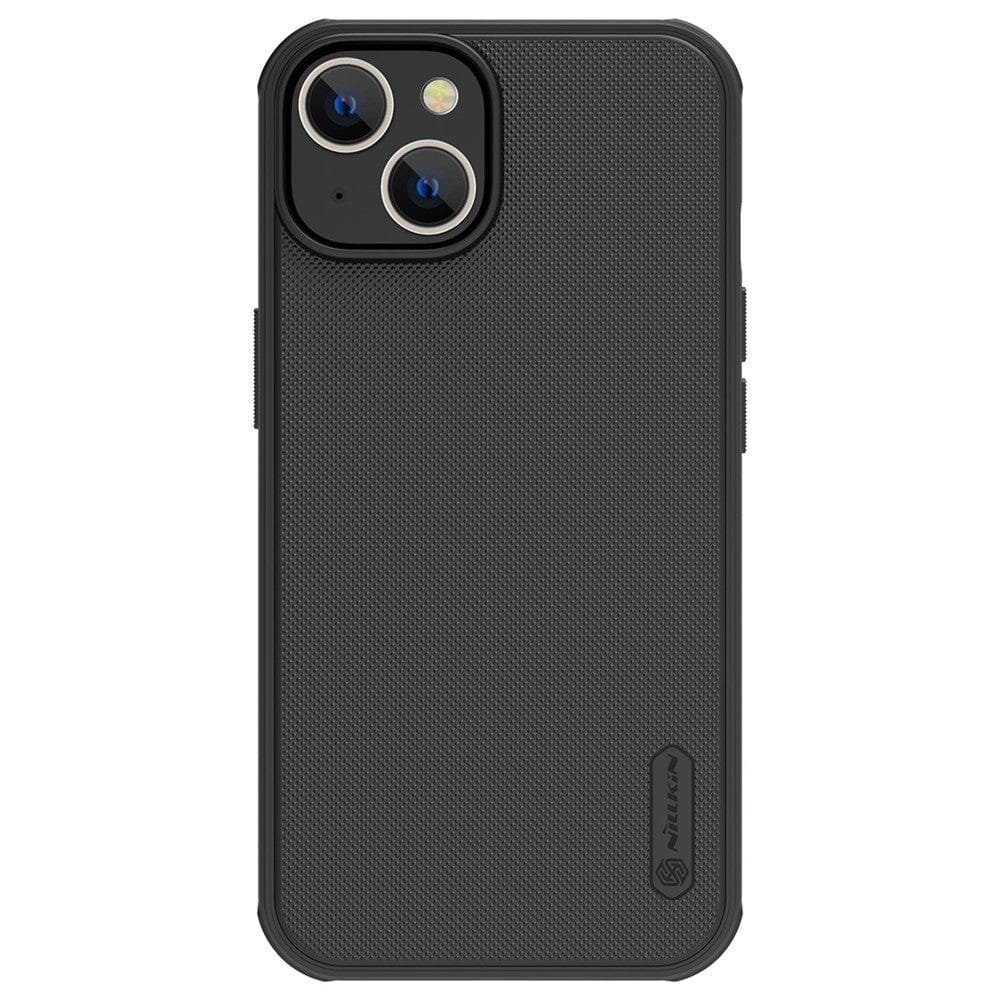 NILLKIN Super Frosted Shield Pro for iPhone 14 / iPhone 13 Shockproof Phone Case Matte Surface Anti-drop Phone Cover Black by The Case Factory