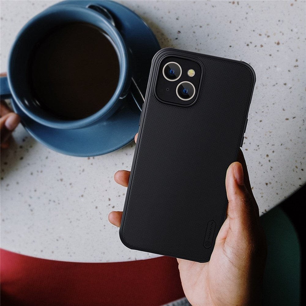 NILLKIN Super Frosted Shield Pro for iPhone 14 / iPhone 13 Shockproof Phone Case Matte Surface Anti-drop Phone Cover by The Case Factory