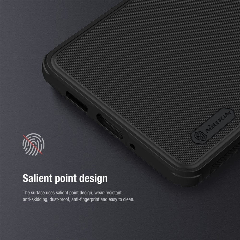 NILLKIN Super Frosted Shield Pro for iPhone 14 / iPhone 13 Shockproof Phone Case Matte Surface Anti-drop Phone Cover by The Case Factory
