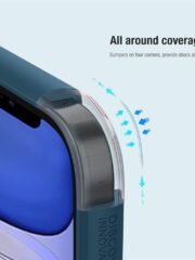 NILLKIN Super Frosted Shield Pro for iPhone 14 / iPhone 13 Shockproof Phone Case Matte Surface Anti-drop Phone Cover by The Case Factory