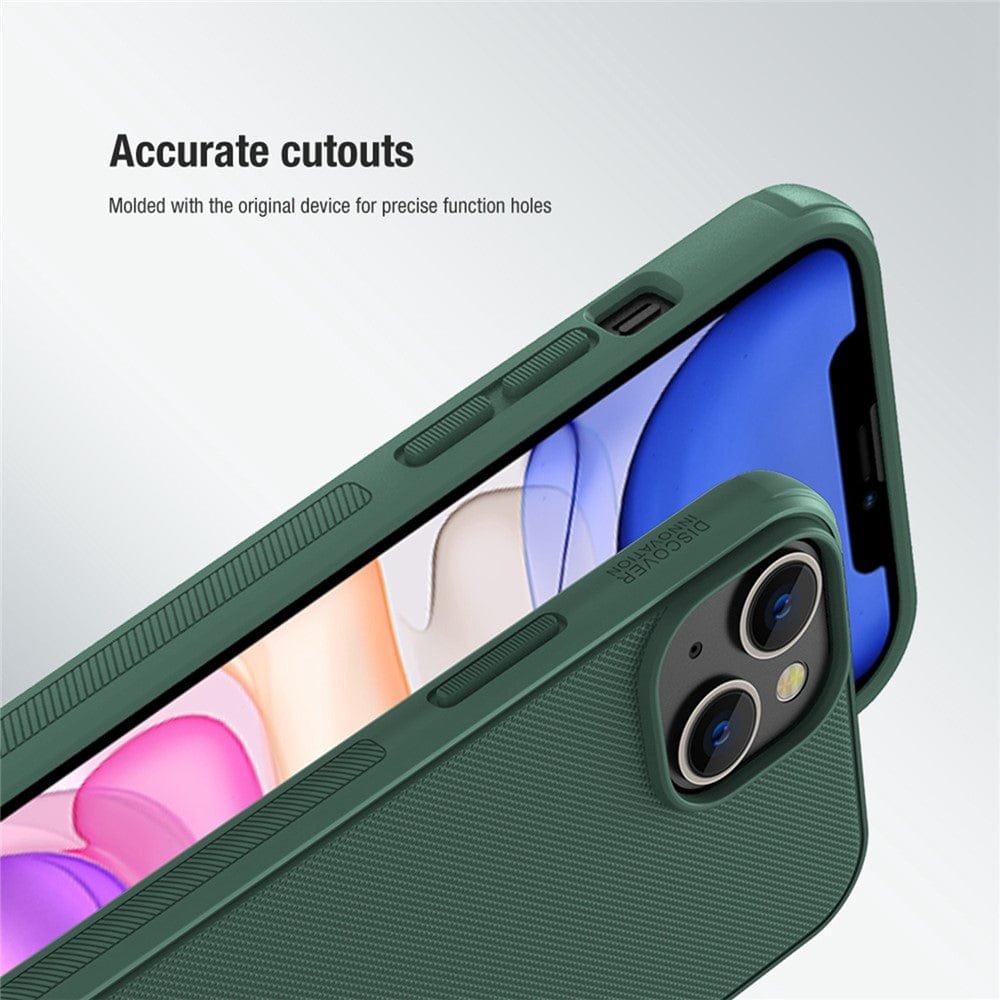 NILLKIN Super Frosted Shield Pro for iPhone 14 / iPhone 13 Shockproof Phone Case Matte Surface Anti-drop Phone Cover by The Case Factory