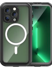 REDPEPPER Dot+ Series for iPhone 14 Pro IP68 Waterproof Clear Phone Case | Compatible with MagSafe by The Case Factory