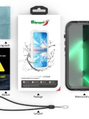 REDPEPPER Dot+ Series for iPhone 14 Pro IP68 Waterproof Clear Phone Case | Compatible with MagSafe by The Case Factory