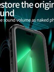 REDPEPPER Dot+ Series for iPhone 14 Pro IP68 Waterproof Clear Phone Case | Compatible with MagSafe by The Case Factory