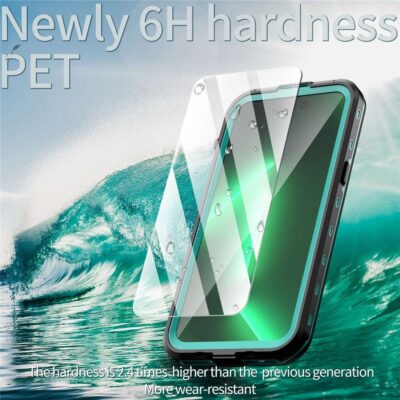REDPEPPER Dot+ Series For iPhone 14 Pro Max Case IP68 Waterproof Clear Phone Cover | Compatible with MagSafe by The Case Factory