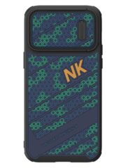 NILLKIN For iPhone 13 Pro Max Honeycomb Texture Phone Case with Sliding Camera Cover by The Case Factory