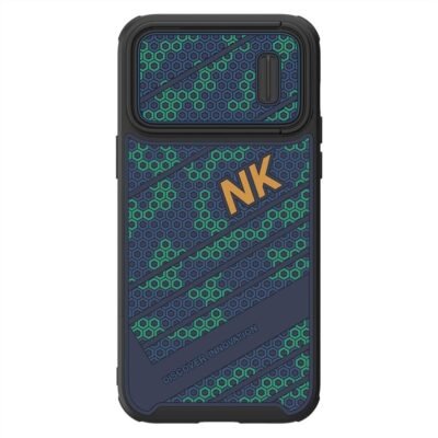 NILLKIN For iPhone 13 Pro Max Honeycomb Texture Phone Case with Sliding Camera Cover by The Case Factory