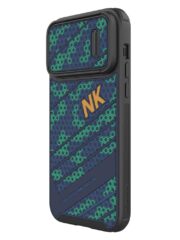NILLKIN For iPhone 13 Pro Max Honeycomb Texture Phone Case with Sliding Camera Cover by The Case Factory