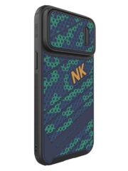 NILLKIN For iPhone 13 Pro Max Honeycomb Texture Phone Case with Sliding Camera Cover by The Case Factory
