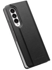 QIALINO For Samsung Galaxy Z Fold3 Wallet Case Genuine Leather Stand Flip Phone Cover by The Case Factory