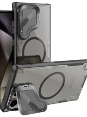 NILLKIN Iceblade CamProp Magnetic Series for Samsung Galaxy S24 Ultra Case Phone Cover Slide Lens Lid Black Samsung Galaxy S24 Ultra by The Case Factory