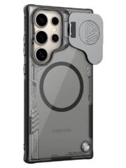 NILLKIN Iceblade CamProp Magnetic Series for Samsung Galaxy S24 Ultra Case Phone Cover Slide Lens Lid by The Case Factory