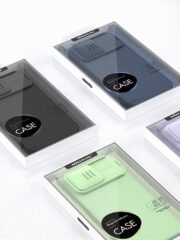 NILLKIN For iPhone 14 Pro Max Magnetic Absorption Phone Cover Silicone Slide Camera Protection Case | Compatible with MagSafe by The Case Factory