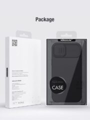 NILLKIN For iPhone 14 / iPhone 13 Magnetic Silicone Case Slide Camera Protection Phone Cover | Compatible with MagSafe by The Case Factory