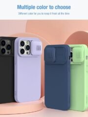NILLKIN For iPhone 14 Pro Slide Camera Cover Silicone Anti-drop Phone Case | Compatible with MagSafe by The Case Factory