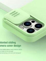 NILLKIN For iPhone 14 Pro Max Silicone Hybrid Case Slide Camera Protection Phone Cover by The Case Factory