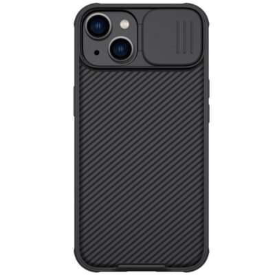 NILLKIN CamShield Pro Series for iPhone 14 / iPhone 13 Slide Camera Protection Phone Case Anti-drop Back Cover Black iPhone 13 by The Case Factory