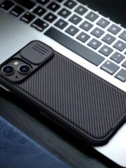 NILLKIN CamShield Pro Series for iPhone 14 / iPhone 13 Slide Camera Protection Phone Case Anti-drop Back Cover by The Case Factory
