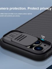 NILLKIN CamShield Pro Series for iPhone 14 / iPhone 13 Slide Camera Protection Phone Case Anti-drop Back Cover by The Case Factory