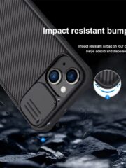 NILLKIN CamShield Pro Series for iPhone 14 / iPhone 13 Slide Camera Protection Phone Case Anti-drop Back Cover by The Case Factory