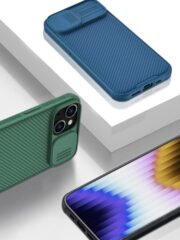 NILLKIN CamShield Pro Series for iPhone 14 / iPhone 13 Slide Camera Protection Phone Case Anti-drop Back Cover by The Case Factory
