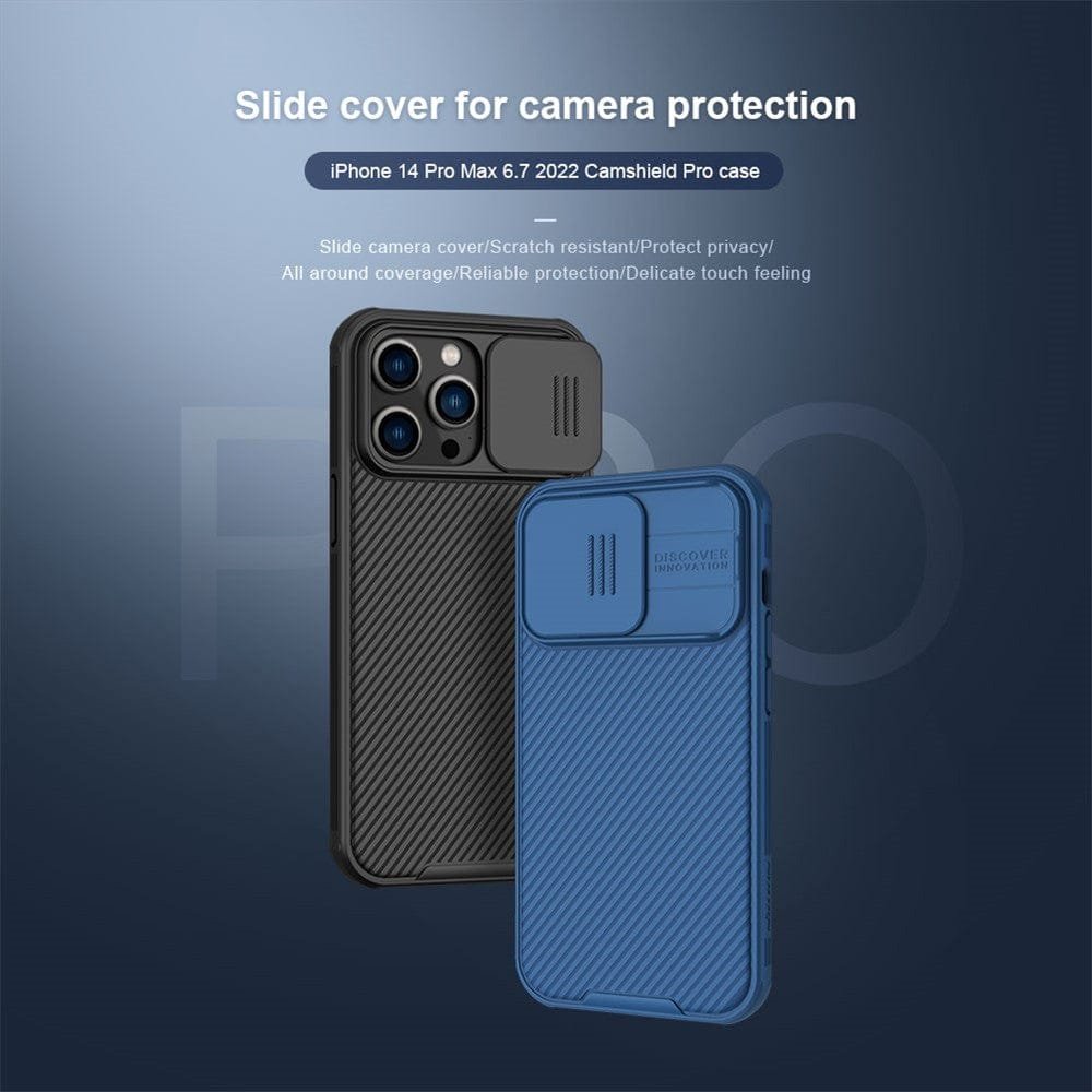 NILLKIN CamShield Pro Series for iPhone 14 Pro Case Slide Camera Protection Shockproof Phone Cover by The Case Factory
