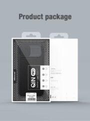NILLKIN Qin Pro Series for iPhone 14 / iPhone 13 Full Protection Case with Sliding Lens Cover PU Leather Phone Cover with Card Holder by The Case Factory