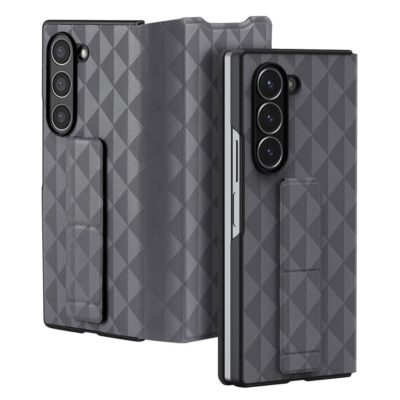 DUX DUCIS Fitt Series for Samsung Galaxy Z Fold6 Case Leather Phone Cover with Card Slot Kickstand by The Case Factory