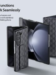 DUX DUCIS Fitt Series for Samsung Galaxy Z Fold6 Case Leather Phone Cover with Card Slot Kickstand by The Case Factory
