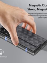 DUX DUCIS Fitt Series for Samsung Galaxy Z Fold6 Case Leather Phone Cover with Card Slot Kickstand by The Case Factory