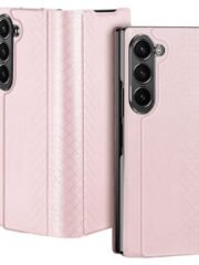 DUX DUCIS Bril Series For Samsung Galaxy Z Fold6 Magnetic Case Leather Phone Cover with Stand by The Case Factory