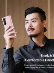 DUX DUCIS Bril Series For Samsung Galaxy Z Fold6 Magnetic Case Leather Phone Cover with Stand by The Case Factory