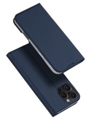 DUX DUCIS Skin Pro Series For iPhone 16 Pro Case Card Holder Leather Flip Phone Cover Blue iPhone 16 Pro by The Case Factory