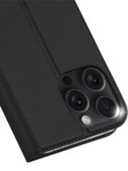 DUX DUCIS Skin Pro Series For iPhone 16 Pro Max Case Card Holder Folio Flip Phone Leather Cover by The Case Factory