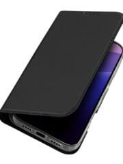 DUX DUCIS Skin Pro Series For iPhone 16 Pro Max Case Card Holder Folio Flip Phone Leather Cover by The Case Factory