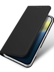 DUX DUCIS Skin Pro Series For iPhone 16 Plus Case Card Slot Stand Leather Phone Cover by The Case Factory