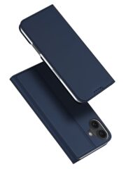 DUX DUCIS Skin Pro Series For iPhone 16 Plus Case Card Slot Stand Leather Phone Cover Blue iPhone 16 Plus by The Case Factory