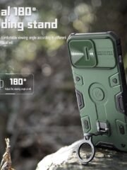 NILLKIN CamShield Armor Pro for iPhone 14 Pro Kickstand Case Slide Lens Protection Drop-proof Phone Cover by The Case Factory