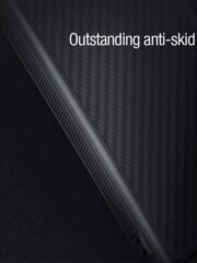 NILLKIN For iPhone 14 Plus Carbon Fiber Phone Case Anti-drop Cover with Slide Camera Protection by The Case Factory