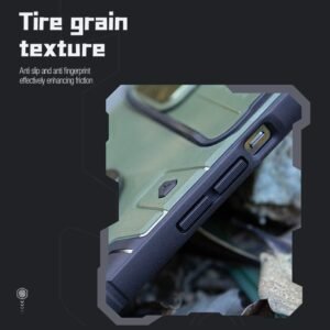 NILLKIN for iPhone 14 Plus Case CamShield Armor Pro Magnetic Shockproof Kickstand Phone Cover with Sliding Camera Cover by The Case Factory